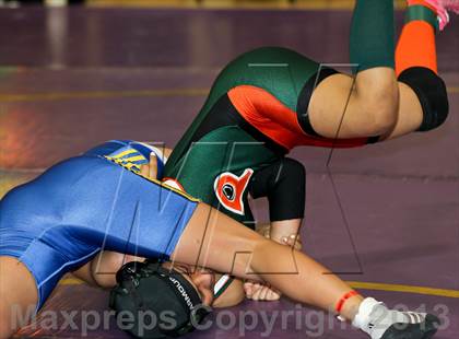 Thumbnail 3 in CIF State Girls Wrestling Championships (Semifinals) photogallery.
