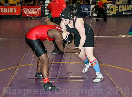 Thumbnail 1 in CIF State Girls Wrestling Championships (Semifinals) photogallery.