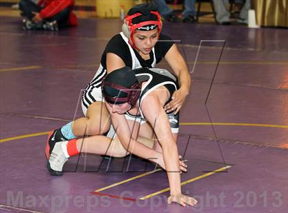 Thumbnail 3 in CIF State Girls Wrestling Championships (Semifinals) photogallery.