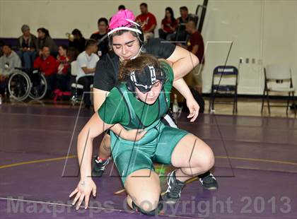 Thumbnail 2 in CIF State Girls Wrestling Championships (Semifinals) photogallery.