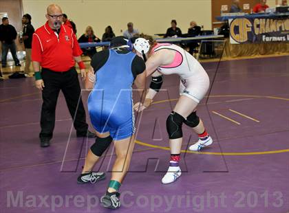 Thumbnail 3 in CIF State Girls Wrestling Championships (Semifinals) photogallery.