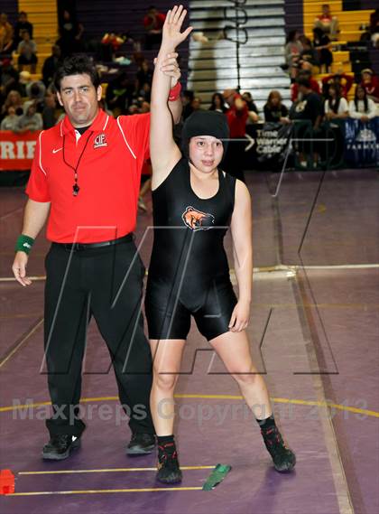 Thumbnail 1 in CIF State Girls Wrestling Championships (Semifinals) photogallery.