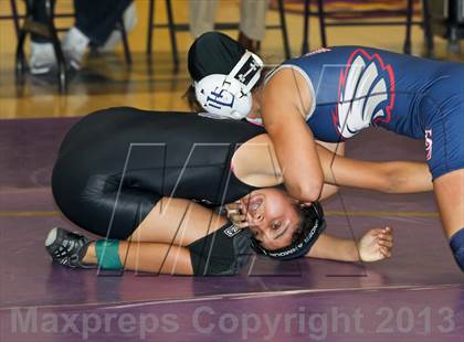 Thumbnail 3 in CIF State Girls Wrestling Championships (Semifinals) photogallery.