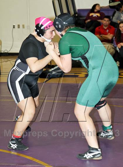 Thumbnail 2 in CIF State Girls Wrestling Championships (Semifinals) photogallery.