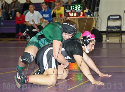 Thumbnail 3 in CIF State Girls Wrestling Championships (Semifinals) photogallery.