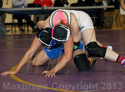 Thumbnail 3 in CIF State Girls Wrestling Championships (Semifinals) photogallery.