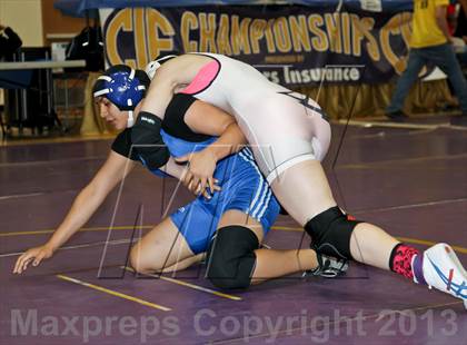Thumbnail 1 in CIF State Girls Wrestling Championships (Semifinals) photogallery.