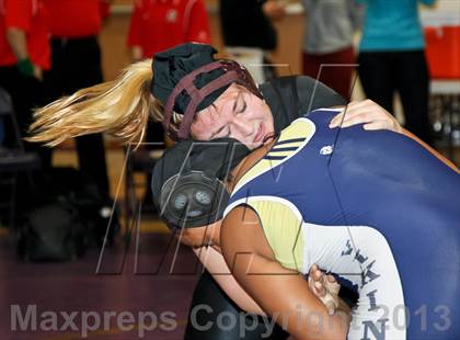 Thumbnail 1 in CIF State Girls Wrestling Championships (Semifinals) photogallery.