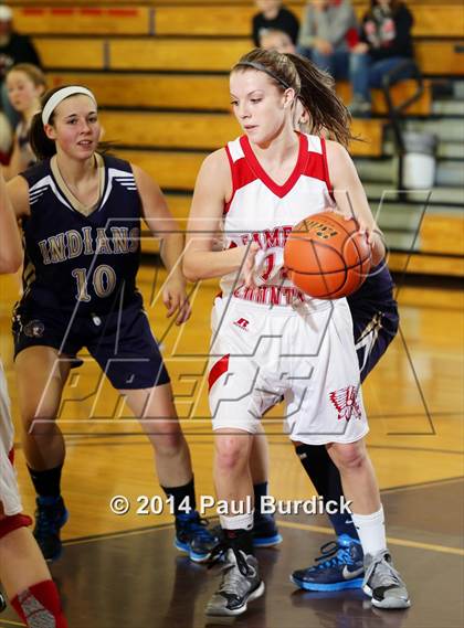 Thumbnail 2 in Cameron County vs Cowenesque Valley (Coudersport Holiday Tournament) photogallery.