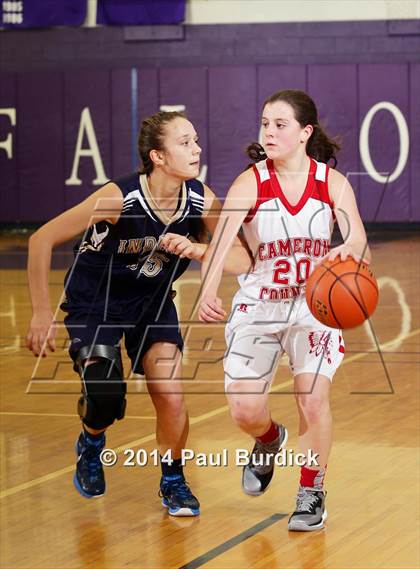 Thumbnail 1 in Cameron County vs Cowenesque Valley (Coudersport Holiday Tournament) photogallery.