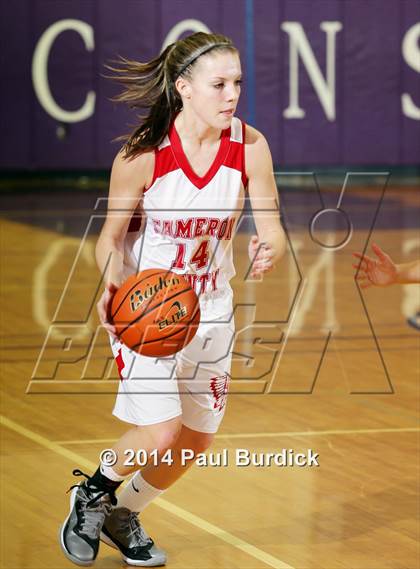 Thumbnail 2 in Cameron County vs Cowenesque Valley (Coudersport Holiday Tournament) photogallery.