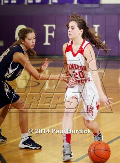 Thumbnail 1 in Cameron County vs Cowenesque Valley (Coudersport Holiday Tournament) photogallery.