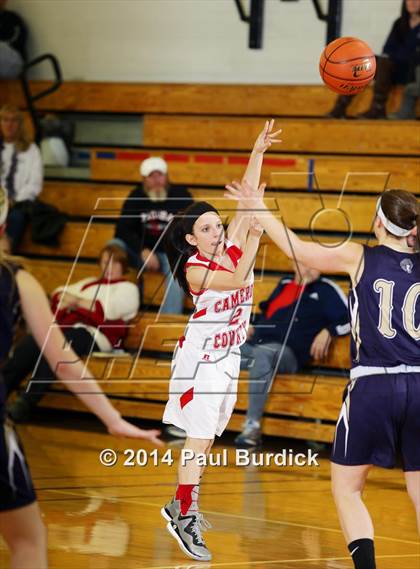 Thumbnail 2 in Cameron County vs Cowenesque Valley (Coudersport Holiday Tournament) photogallery.