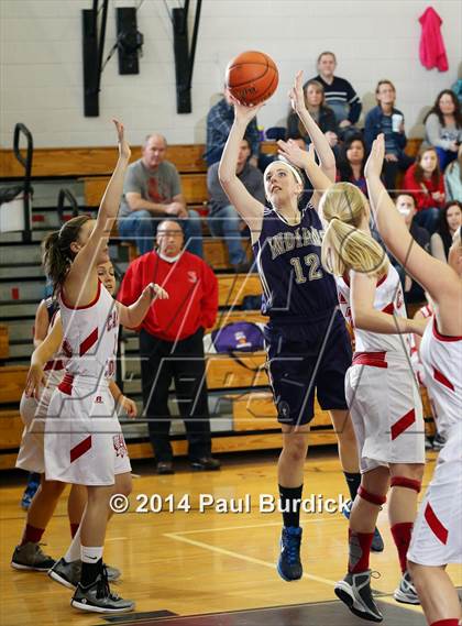 Thumbnail 3 in Cameron County vs Cowenesque Valley (Coudersport Holiday Tournament) photogallery.