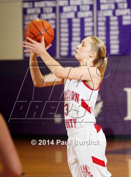 Thumbnail 3 in Cameron County vs Cowenesque Valley (Coudersport Holiday Tournament) photogallery.