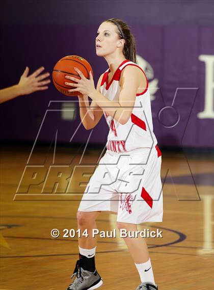 Thumbnail 2 in Cameron County vs Cowenesque Valley (Coudersport Holiday Tournament) photogallery.