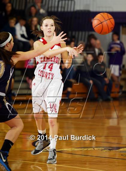 Thumbnail 3 in Cameron County vs Cowenesque Valley (Coudersport Holiday Tournament) photogallery.