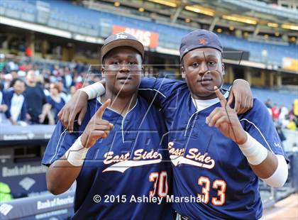 Thumbnail 1 in East Side Community vs American Studies (PSAL AA Final) photogallery.