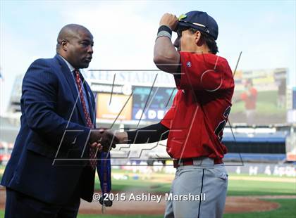 Thumbnail 2 in East Side Community vs American Studies (PSAL AA Final) photogallery.