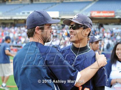 Thumbnail 1 in East Side Community vs American Studies (PSAL AA Final) photogallery.