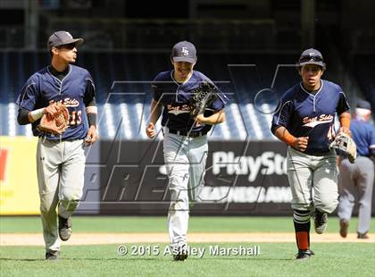 Thumbnail 3 in East Side Community vs American Studies (PSAL AA Final) photogallery.
