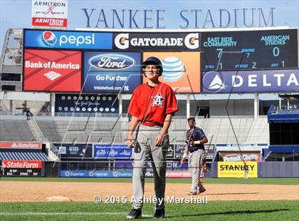 Thumbnail 2 in East Side Community vs American Studies (PSAL AA Final) photogallery.