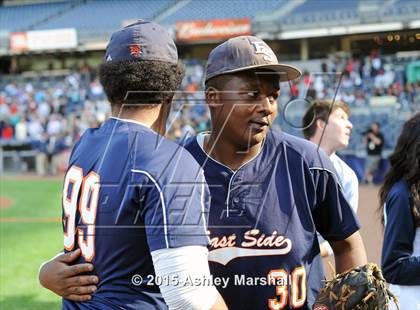 Thumbnail 1 in East Side Community vs American Studies (PSAL AA Final) photogallery.