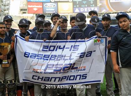 Thumbnail 1 in East Side Community vs American Studies (PSAL AA Final) photogallery.