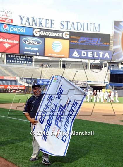 Thumbnail 1 in East Side Community vs American Studies (PSAL AA Final) photogallery.