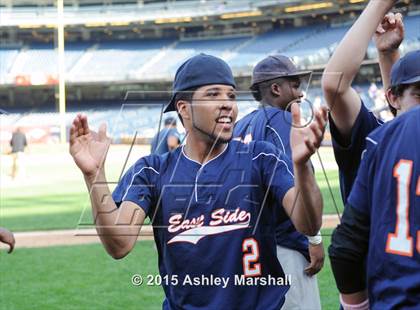 Thumbnail 3 in East Side Community vs American Studies (PSAL AA Final) photogallery.