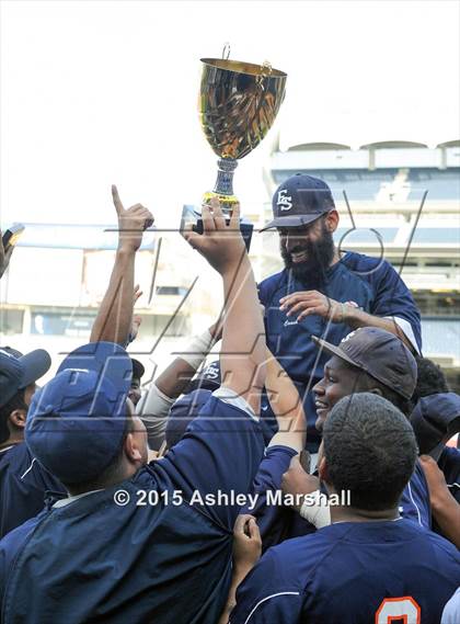 Thumbnail 3 in East Side Community vs American Studies (PSAL AA Final) photogallery.