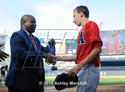 Thumbnail 2 in East Side Community vs American Studies (PSAL AA Final) photogallery.