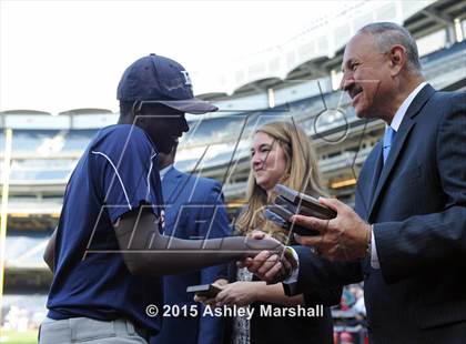 Thumbnail 2 in East Side Community vs American Studies (PSAL AA Final) photogallery.