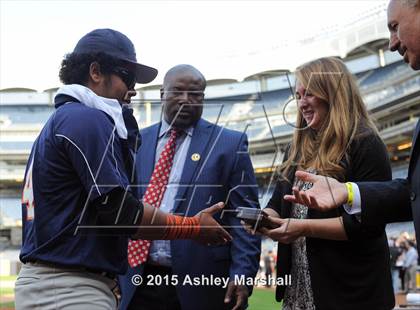 Thumbnail 2 in East Side Community vs American Studies (PSAL AA Final) photogallery.