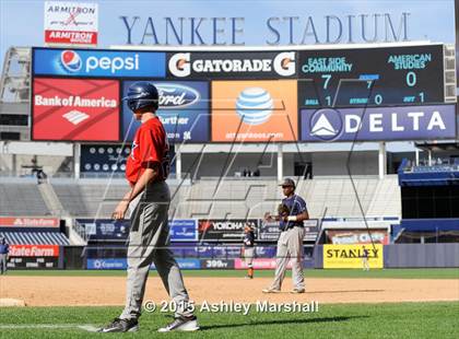 Thumbnail 3 in East Side Community vs American Studies (PSAL AA Final) photogallery.