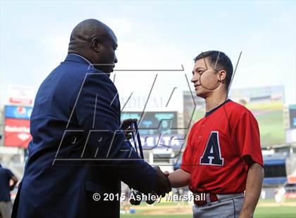 Thumbnail 2 in East Side Community vs American Studies (PSAL AA Final) photogallery.