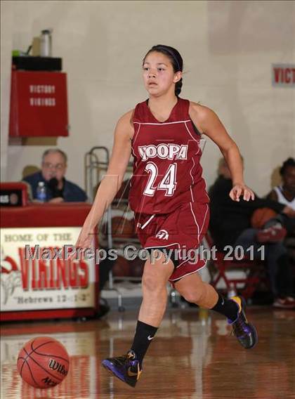 Thumbnail 2 in Hoopa Valley vs. Vallejo (Lady Viking Classic) photogallery.