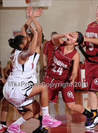 Thumbnail 3 in Hoopa Valley vs. Vallejo (Lady Viking Classic) photogallery.
