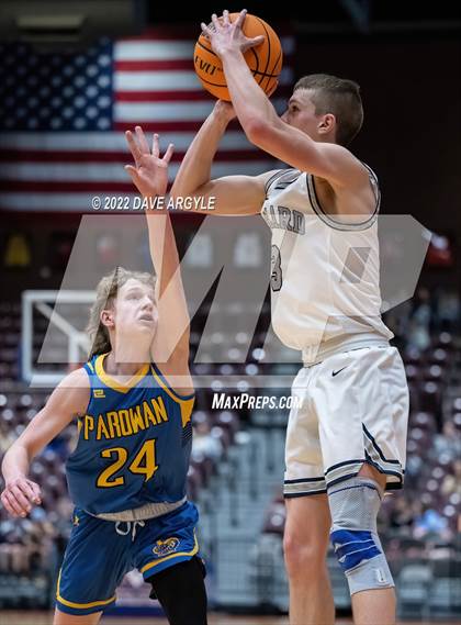 Thumbnail 1 in Parowan vs. Millard (UHSAA 2A Tournament) photogallery.
