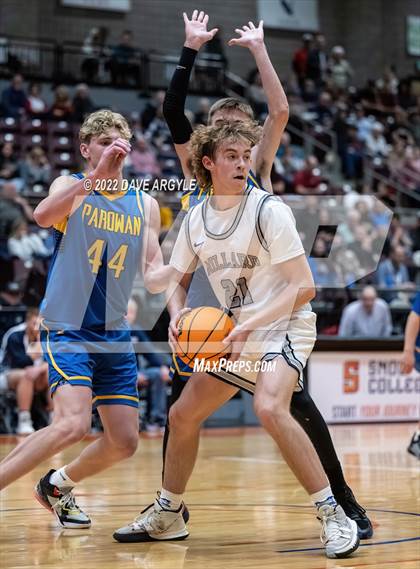 Thumbnail 1 in Parowan vs. Millard (UHSAA 2A Tournament) photogallery.