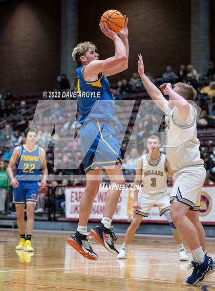 Thumbnail 2 in Parowan vs. Millard (UHSAA 2A Tournament) photogallery.