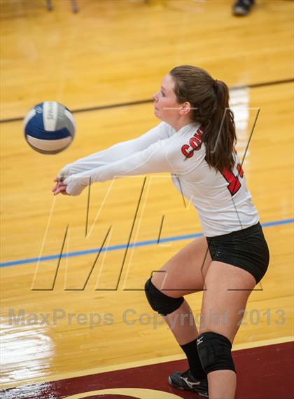Thumbnail 3 in Coventry vs Darien (2013 Volleyhall Classic) photogallery.
