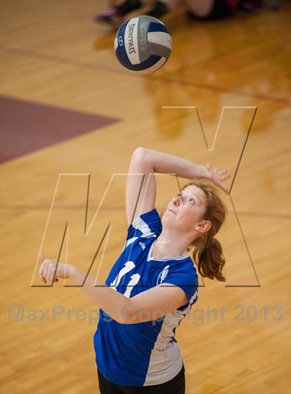 Thumbnail 1 in Coventry vs Darien (2013 Volleyhall Classic) photogallery.