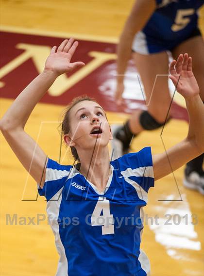 Thumbnail 2 in Coventry vs Darien (2013 Volleyhall Classic) photogallery.