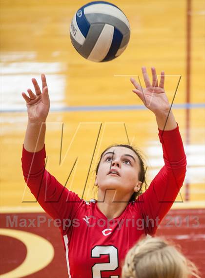 Thumbnail 1 in Coventry vs Darien (2013 Volleyhall Classic) photogallery.