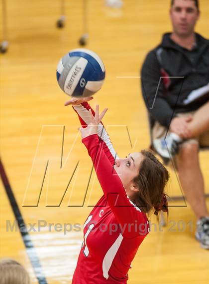 Thumbnail 2 in Coventry vs Darien (2013 Volleyhall Classic) photogallery.