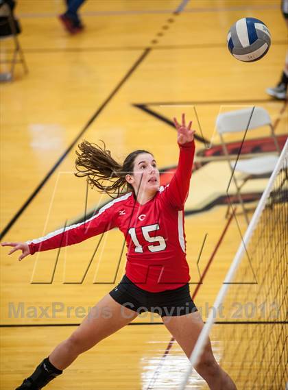 Thumbnail 2 in Coventry vs Darien (2013 Volleyhall Classic) photogallery.