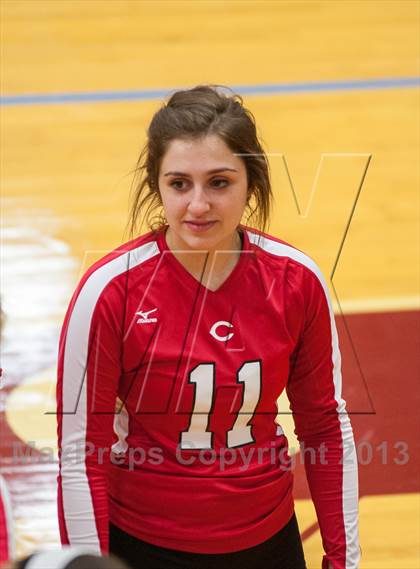 Thumbnail 2 in Coventry vs Darien (2013 Volleyhall Classic) photogallery.