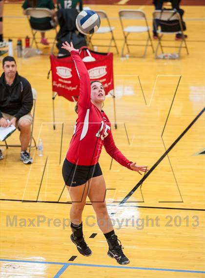 Thumbnail 3 in Coventry vs Darien (2013 Volleyhall Classic) photogallery.