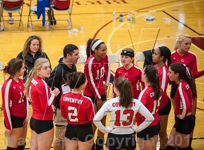 Thumbnail 1 in Coventry vs Darien (2013 Volleyhall Classic) photogallery.